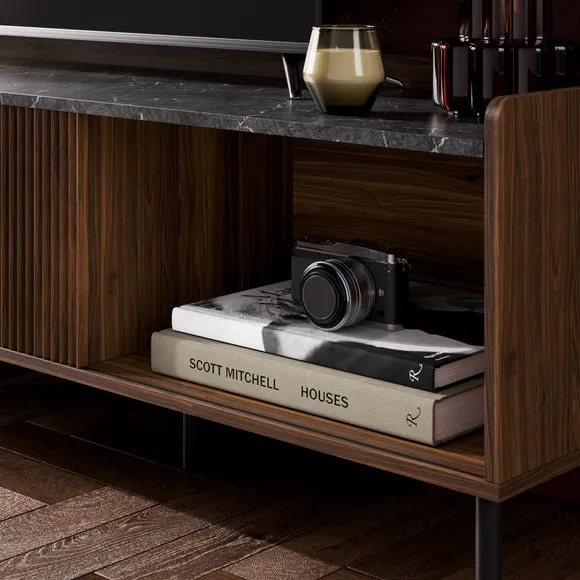 Georgi Marble Effect Extra Wide TV Unit 3
