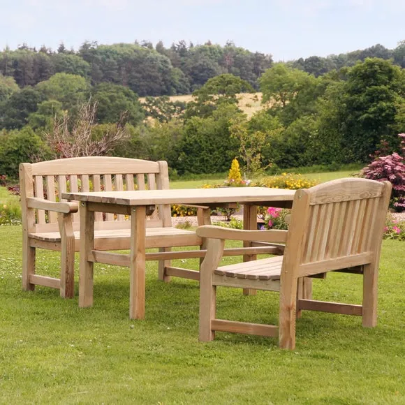 Emily 4 Seater Rectangle Dining Set