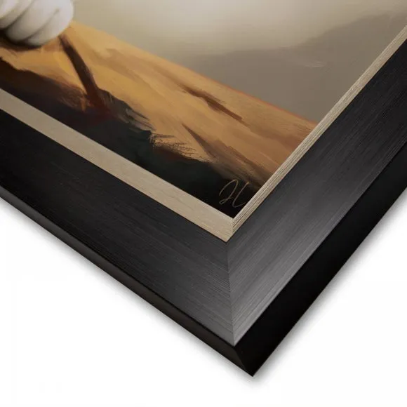 Cedar & Sage Happiness Is Framed Canvas 2