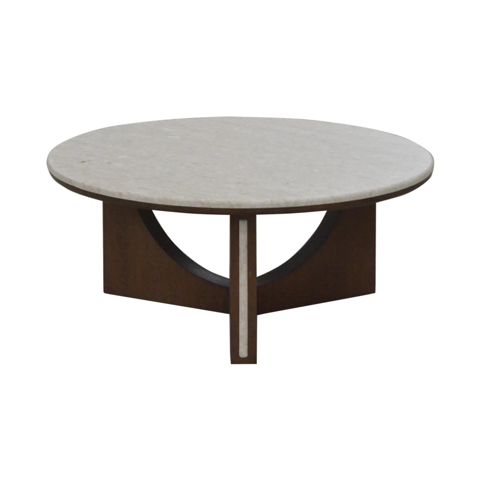Leda Coffee Table, Round, Grey Marble | Barker & Stonehouse 5