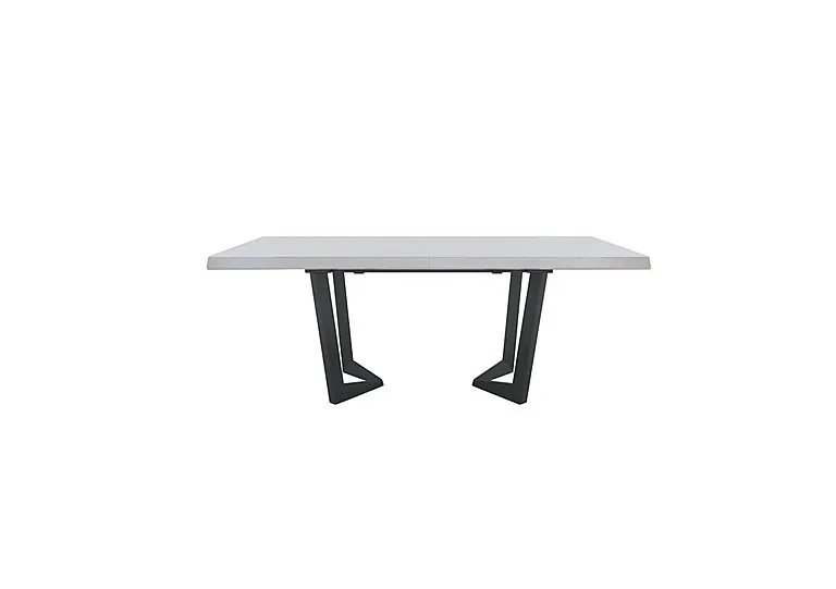 Palazzo Extending Dining Table - 160-cm - Glossy White