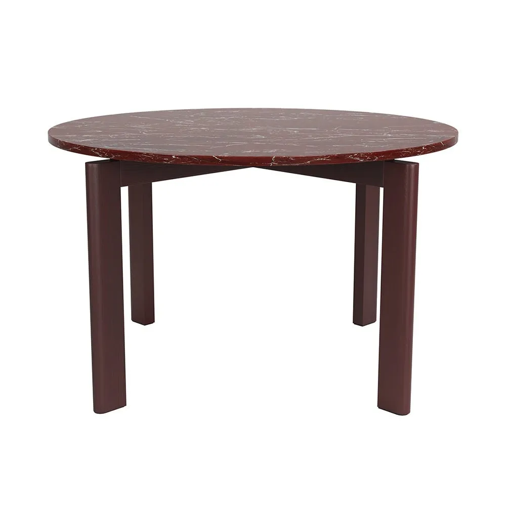 Fritz Hansen After Dining Table Ash Burgundy Marble Honed 2