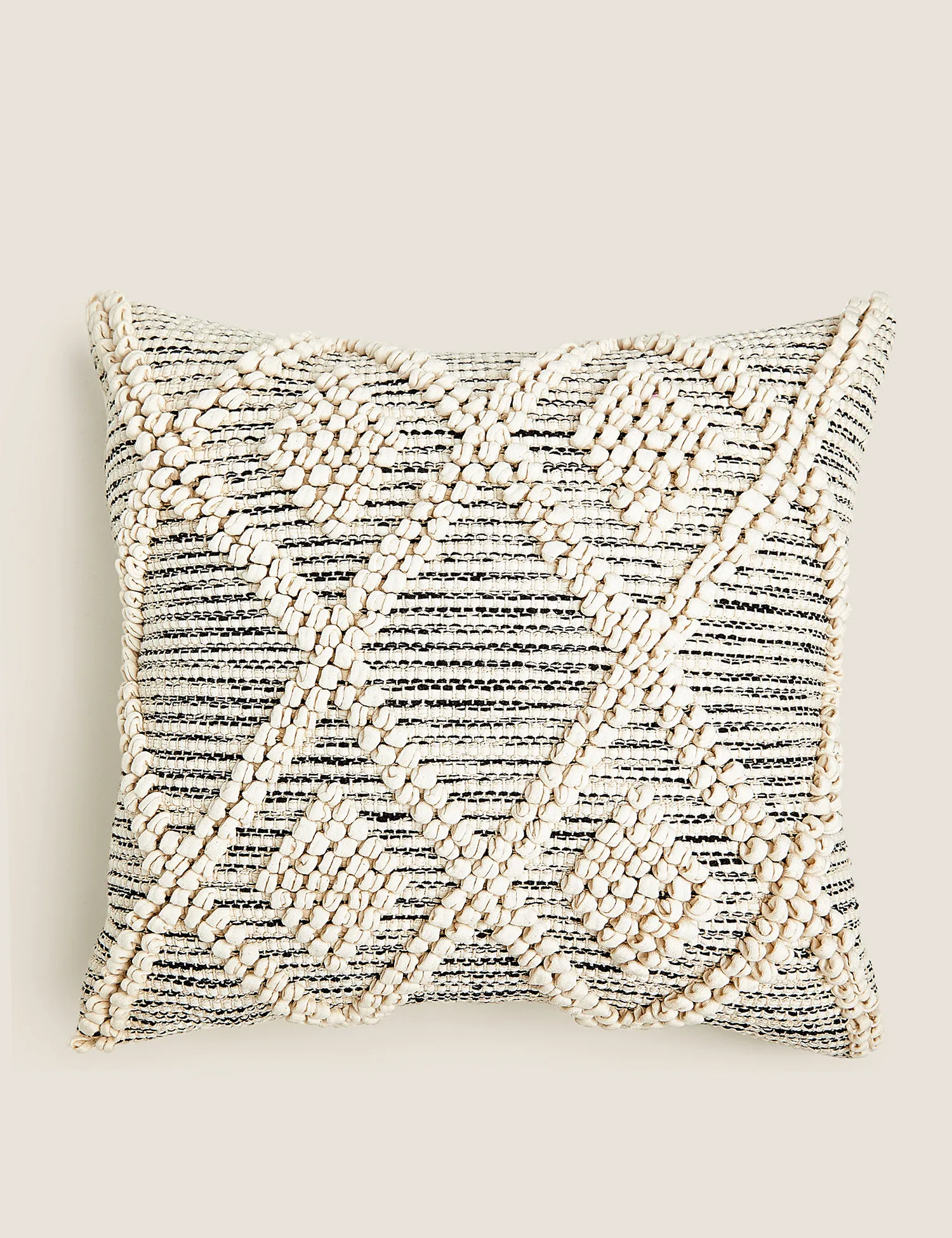 M&S Tufted Diamond Cushion