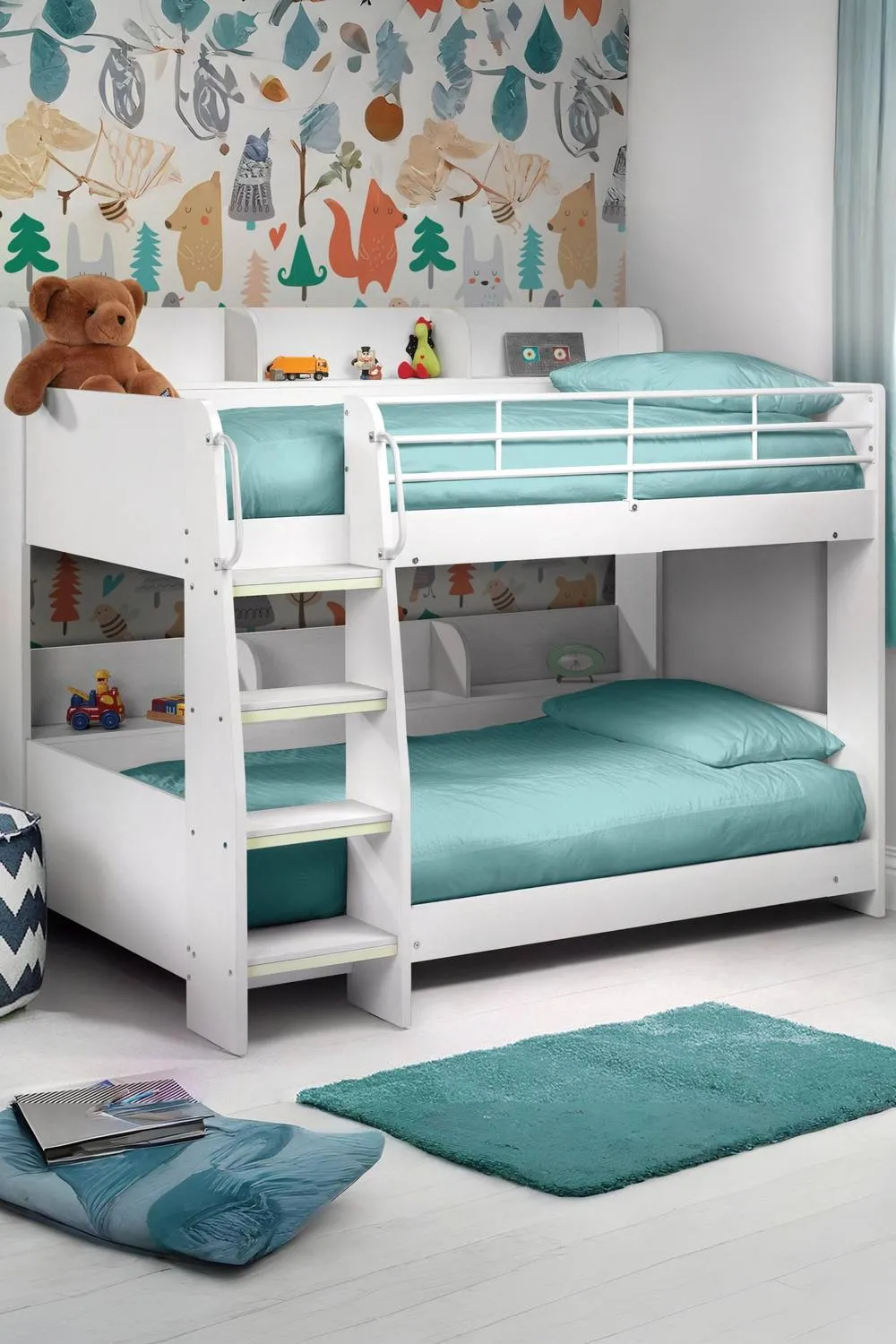 Julian Bowen Domino Bunk Bed in White