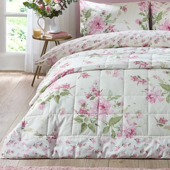 Catherine Lansfield Avebury Floral Bedspread