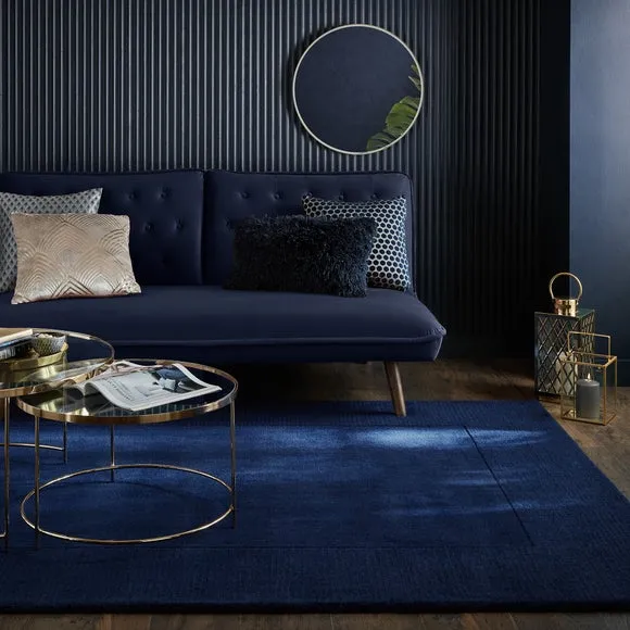Boston Wool Border Rug 1