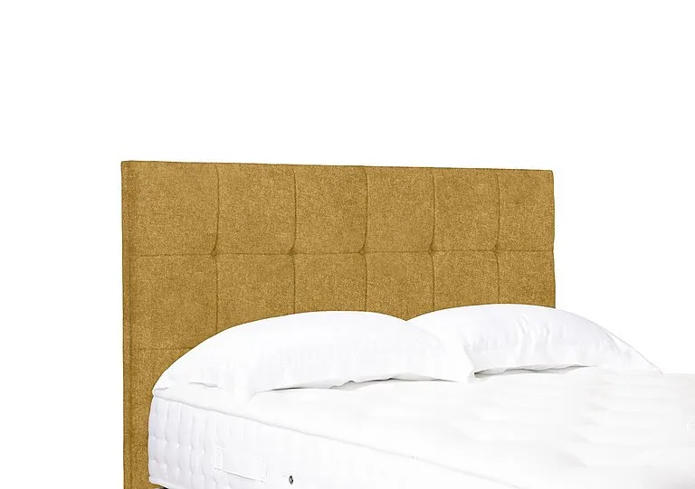 Artisan Collection Kaito Standard Floor Standing Headboard - Single - Tweed Mustard