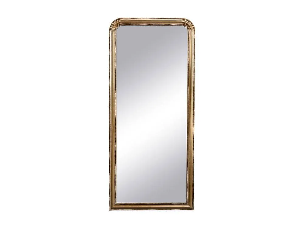 Vente-unique Large Paulownia Wood Mirror With Mouldings - L80 X H180 Cm - Gold 3