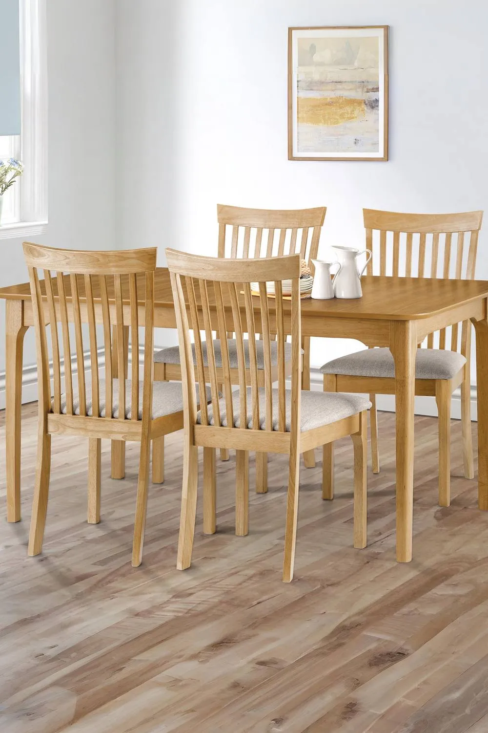Julian Bowen Ibsen Dining Chair (Set of 2) in Light Oak 4
