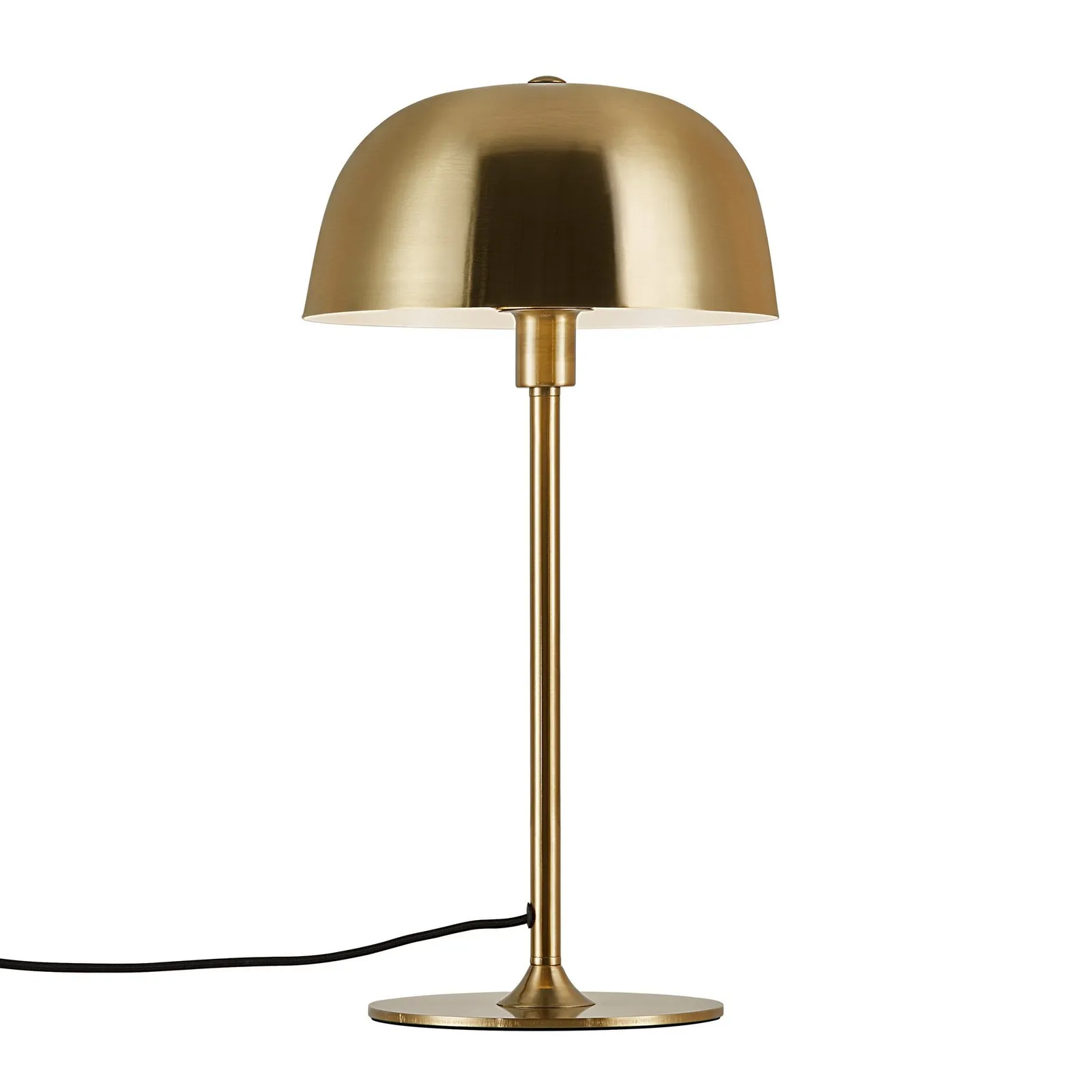 Nordlux Vintage Indoor Table Lamp Brass Metal E14 White Inner - Mains Powered, IP20 in Gold