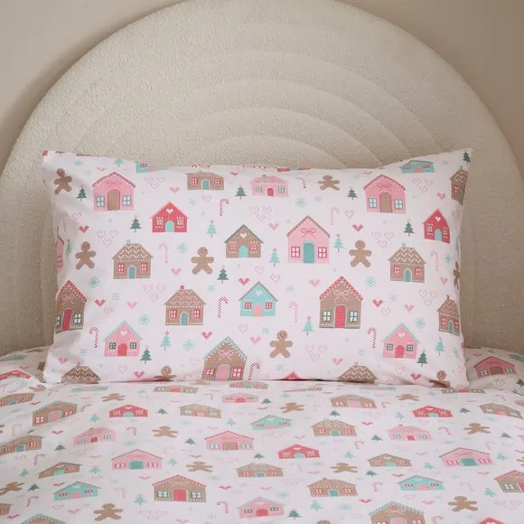 Gingerbread Duvet Cover and Pillowcase Set 4