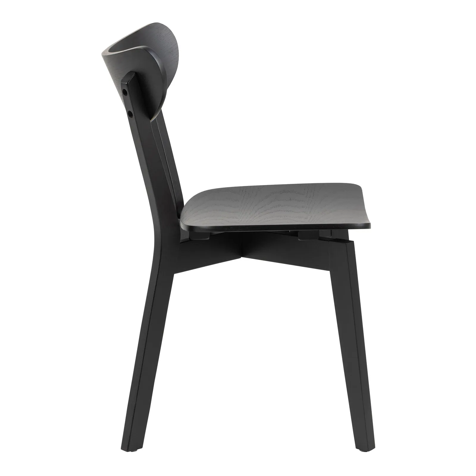 Furniture To Go Roxby Dining Chairs in Black Set of 2 3