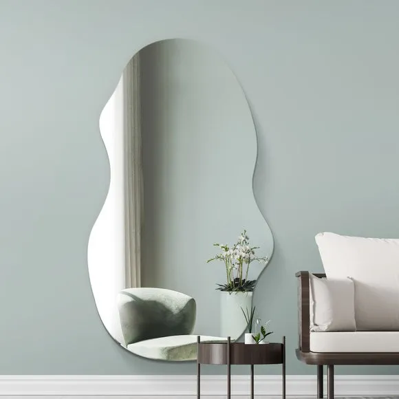 Lacuna Frameless Pond Full Length Wall Mirror 1