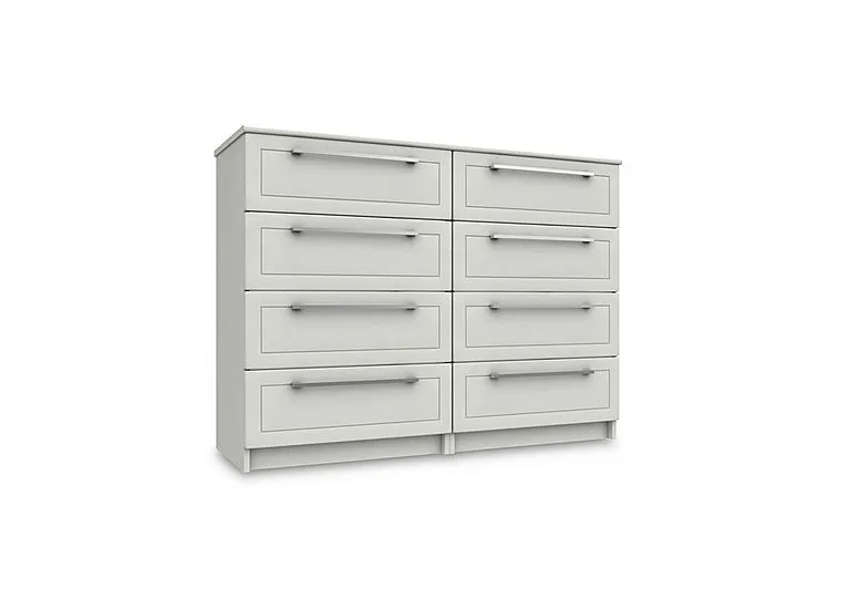 Bexley 8 Drawer Chest - White