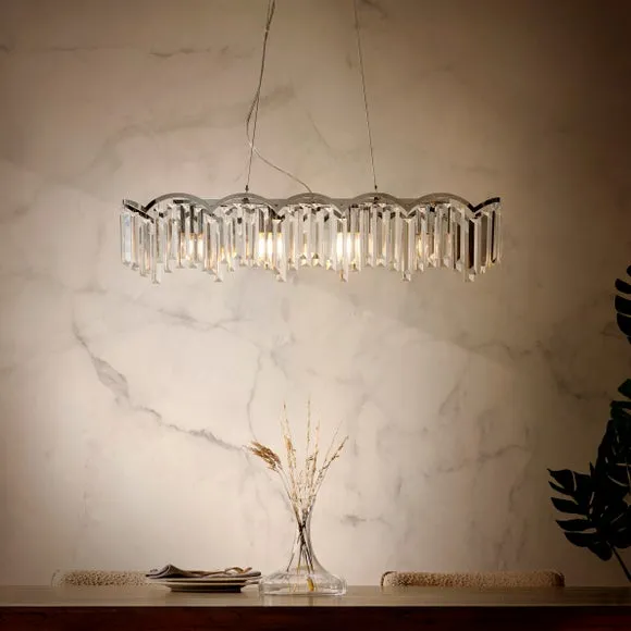 Avila 4 Light Adjustable Diner Ceiling Light 2