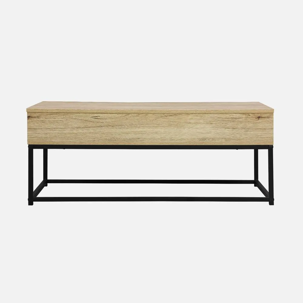 sweeek Liftable Coffee Table in Light Brown 3