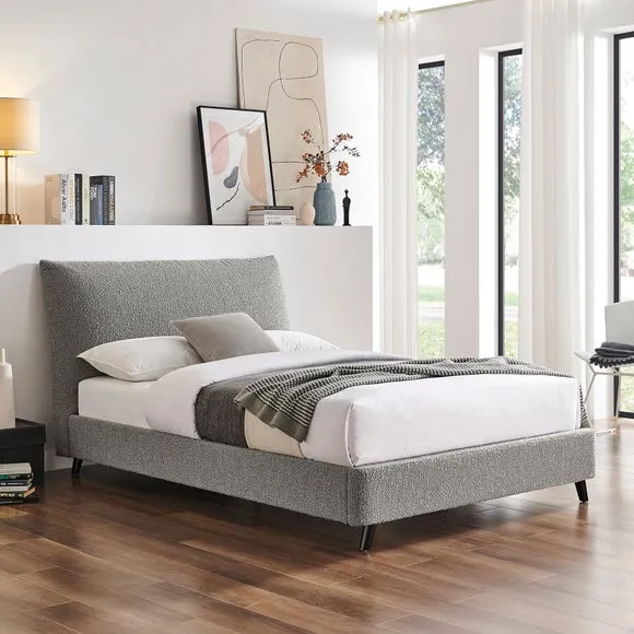 Limelight Luna Pillow Back Bed Frame, Boucle