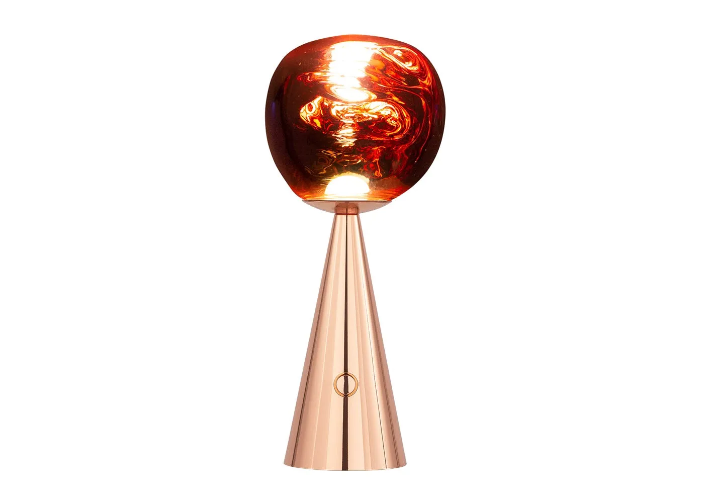 Tom Dixon Melt LED Portable Table Lamp Copper