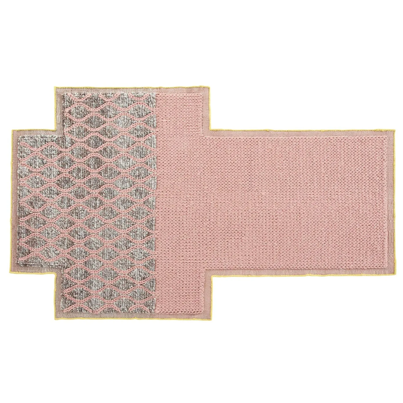 Gandia Blasco Mangas Rhombus Rug 160 x 250cm Pink