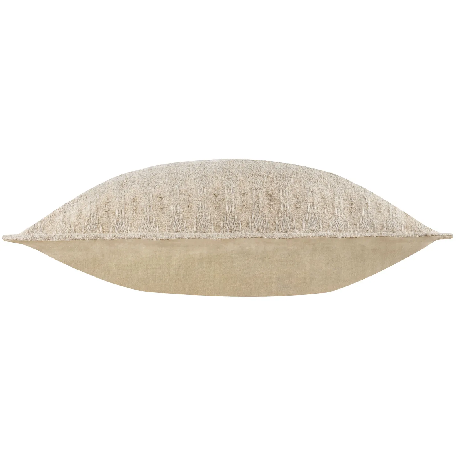Yard Ramas Textured Jacquard 100% Cotton Cushion in Natural 4