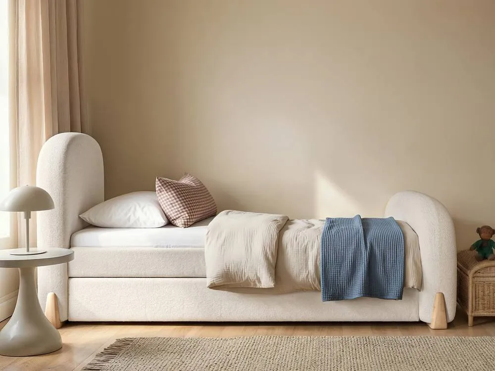 Flair Ines Day Bed with Trundle Cream 3