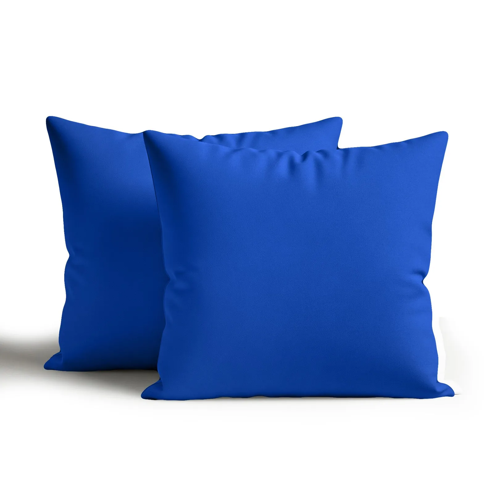 Snug City Waterproof Outdoor Garden Cushion Covers Patio Cushion Cover Cases Square Pack Of 2 in Blue