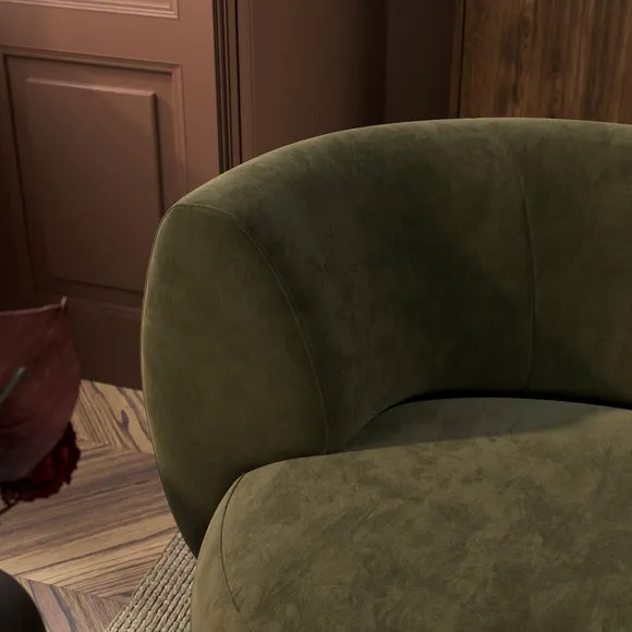 Lozenge Velvet Chaise Longue 3