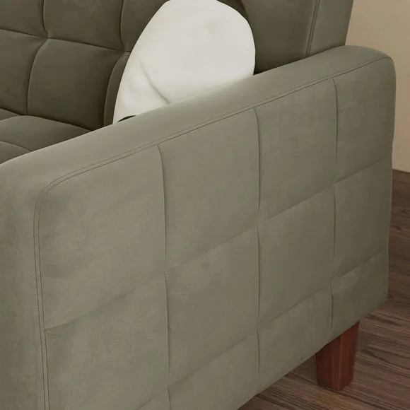 Harlow Velvet Storage Double Sofa Bed 5