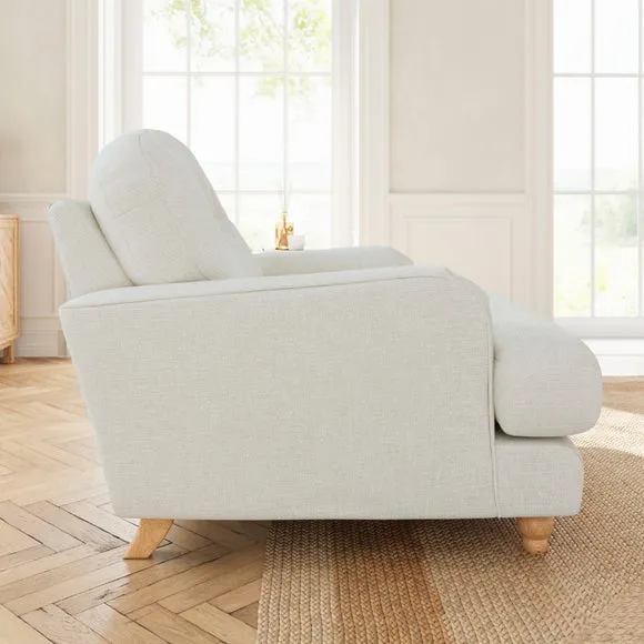 Martha Chenille Soft Texture Snuggle Chair 3