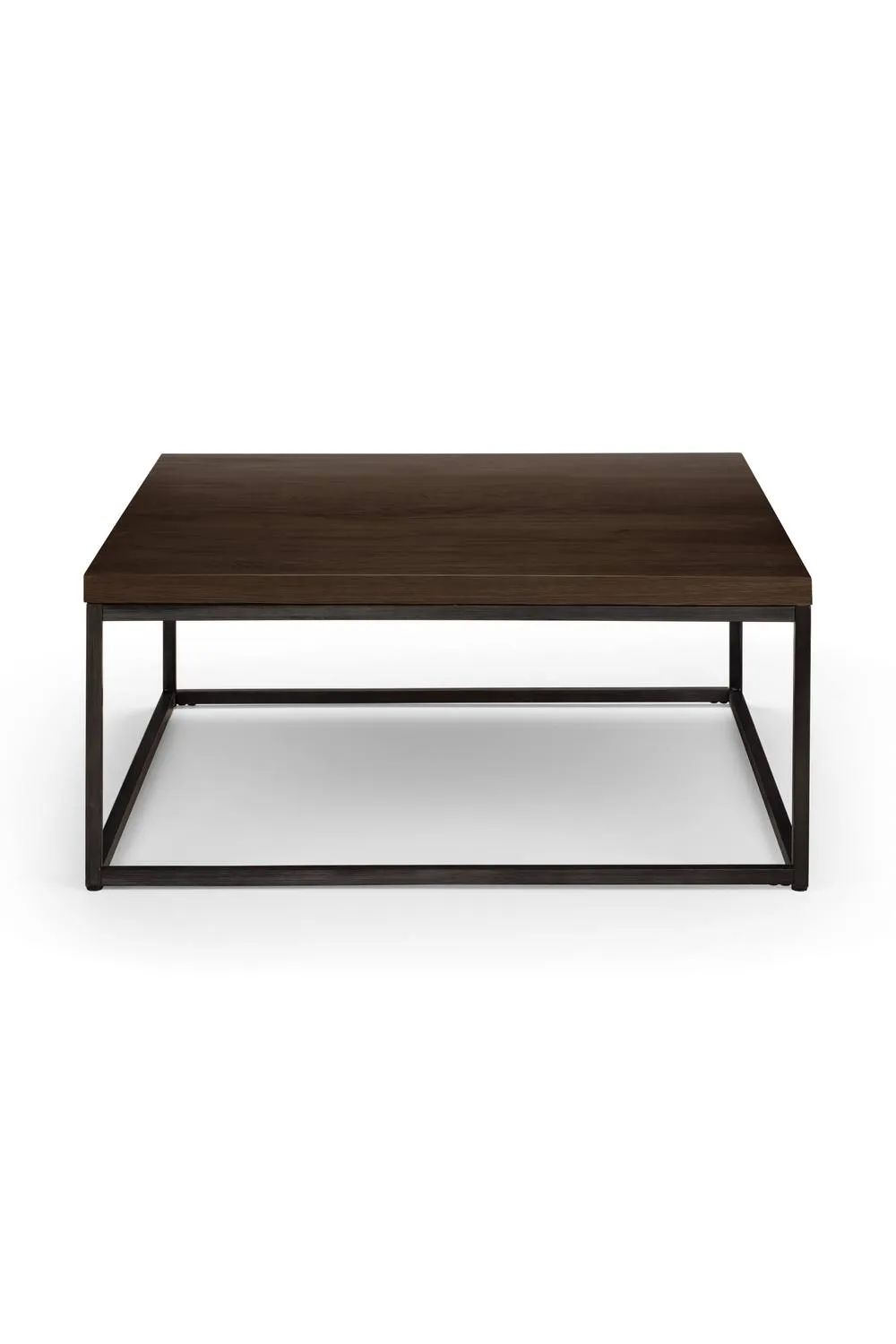 Julian Bowen Brooklyn Square Coffee Table in Dark Brown 3