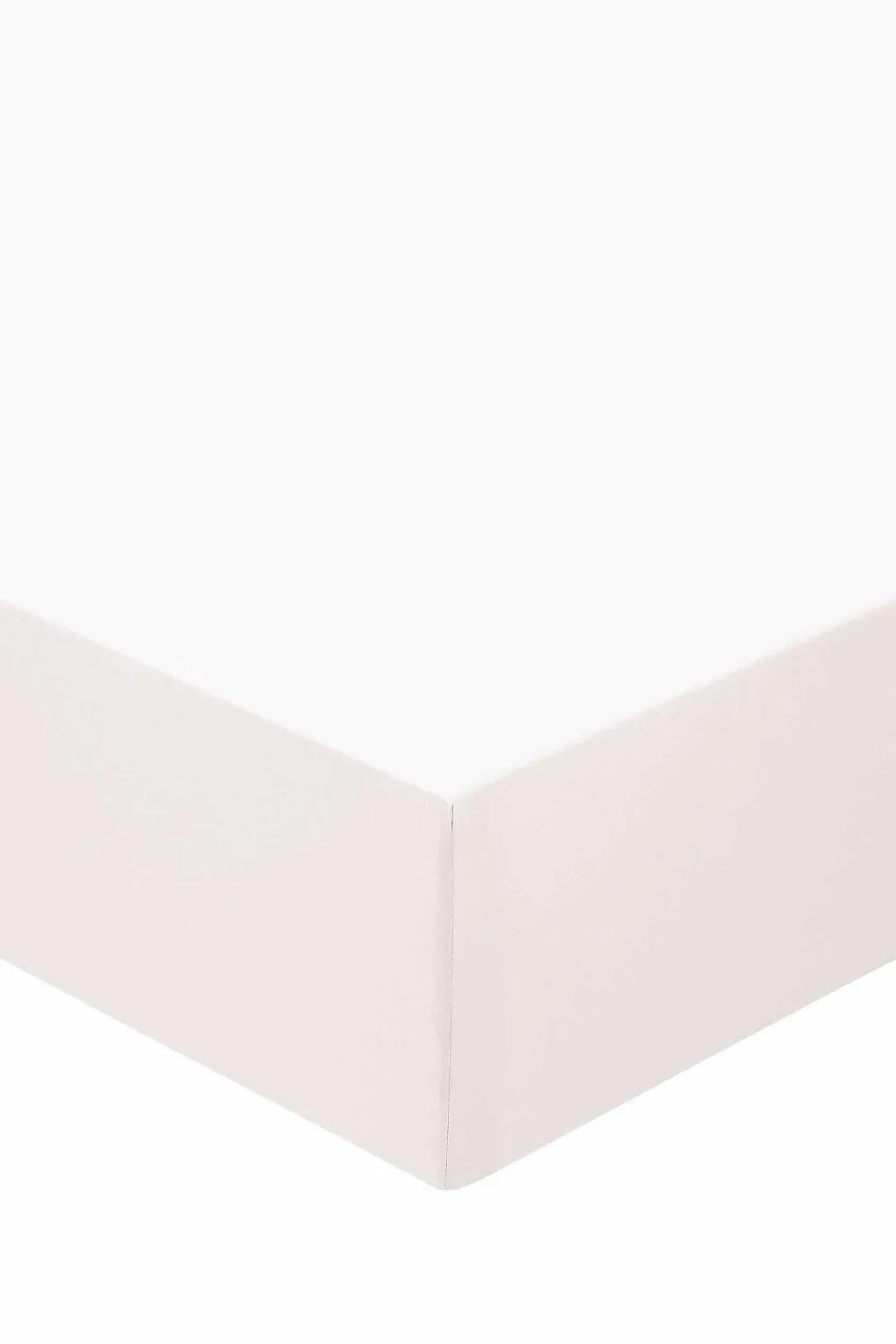 Murmur ' 250TC' Plain Dye Fitted Sheet in White