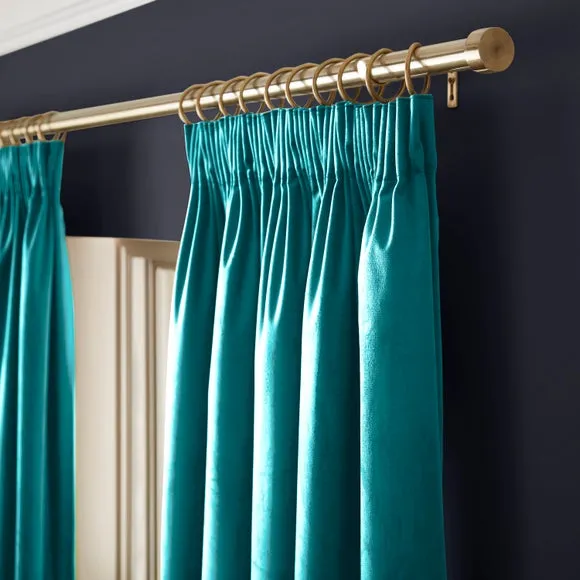 Luxe Velour Pencil Pleat Curtains 1