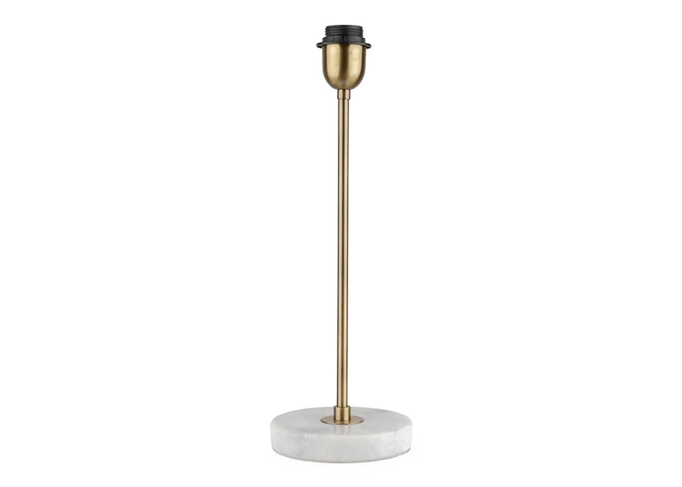 Heal's Simple Stick Table Lamp White Marble
