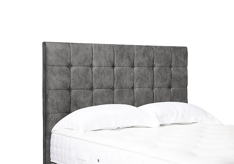 Artisan Collection Kaito High Floor Standing Headboard - Super King - Daytona Pebble