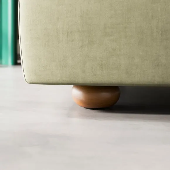 Zoe II Velvet Storage Footstool 5