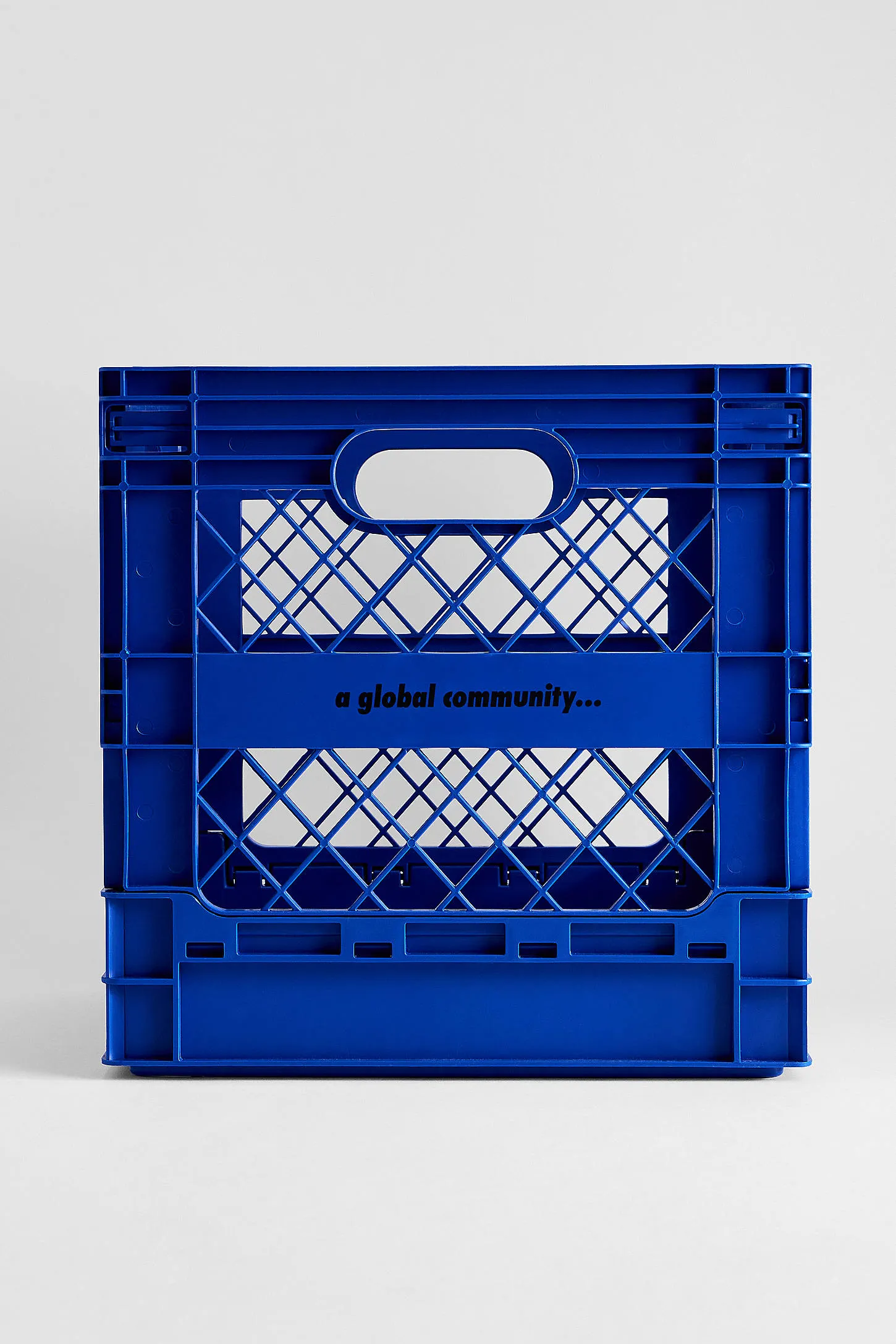 iets frans. Blue Storage Crate - Blue ALL 5