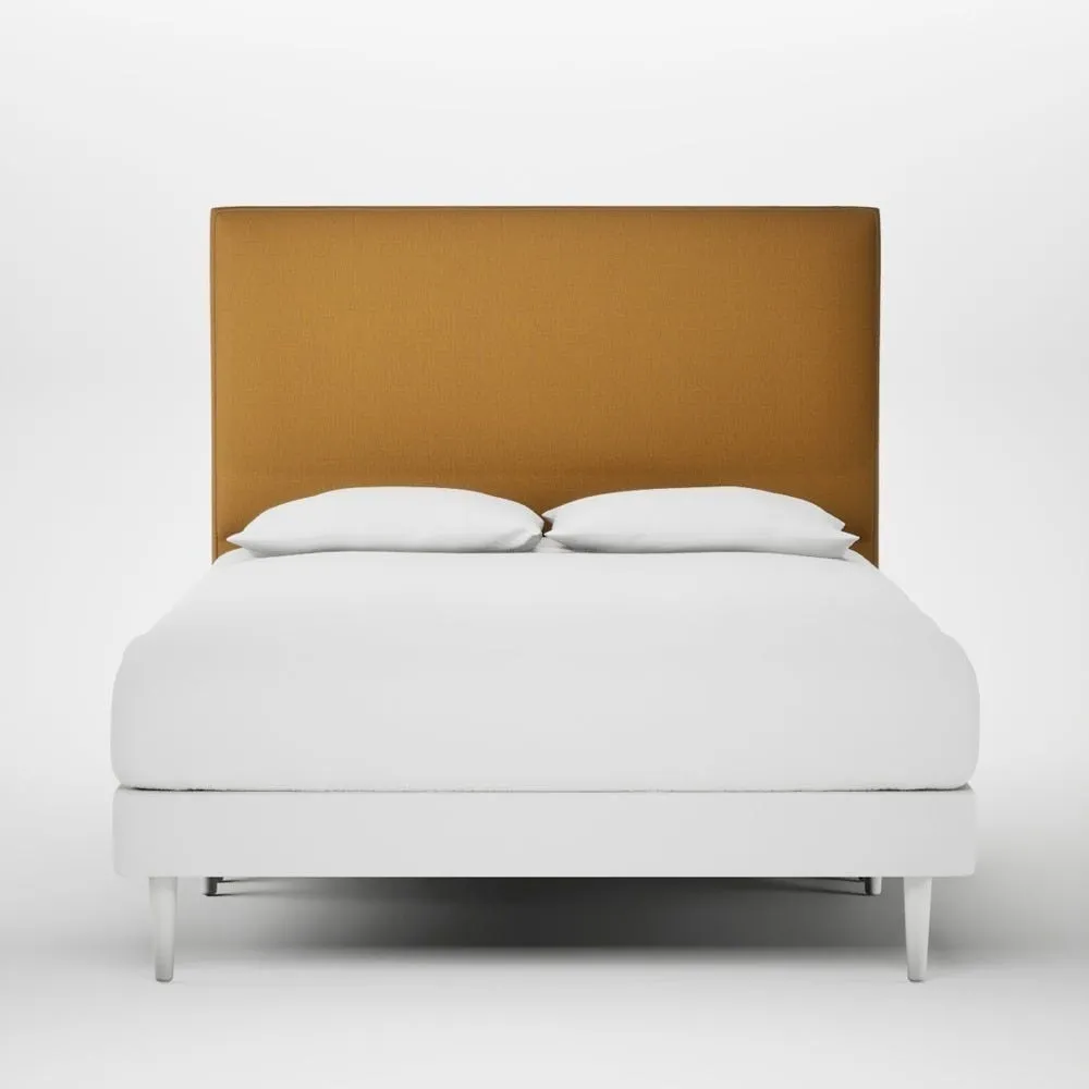 Heal's Newman Headboard Super King Smart Cotton Linen Sahara 1