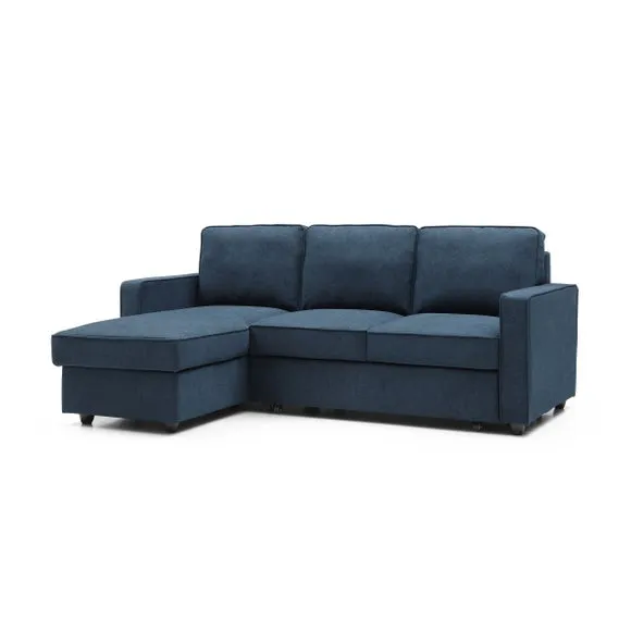 Kayden Woven Reversible Trundle Corner Double Sofa Bed 4
