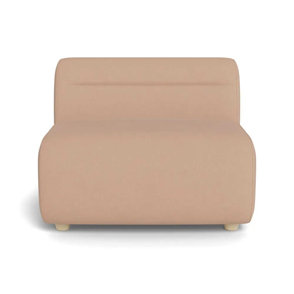 Heal's Lilli Large Single Module Capelo Linen-Cotton Rosedale Natural Feet 1