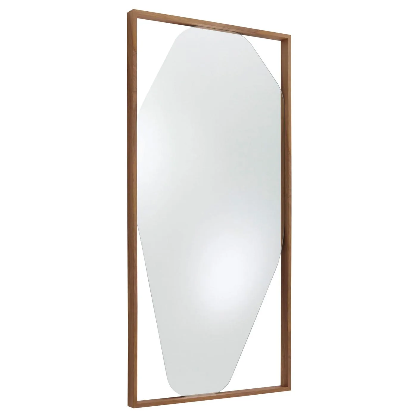 Ligne Roset Belize Large Walnut Mirror