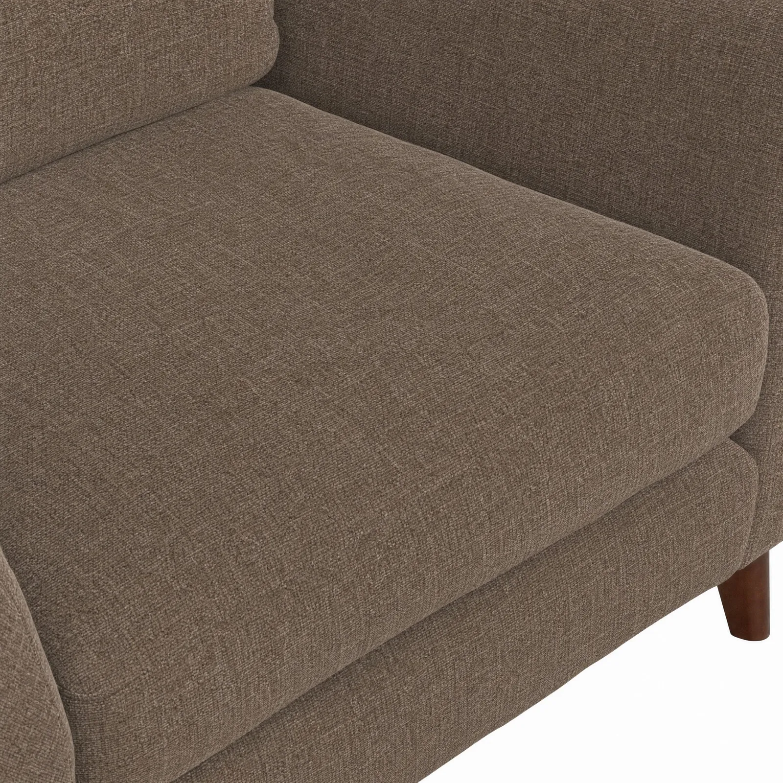 Benton Loveseat Sofa, Brown | Barker & Stonehouse 5