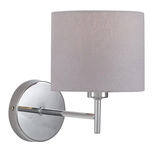 Plaza Metal Straight Arm Wall Light 3