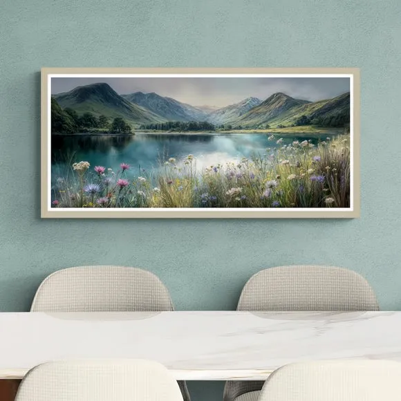 Artko Echoes of Ullswater by M. Torelli Framed Print