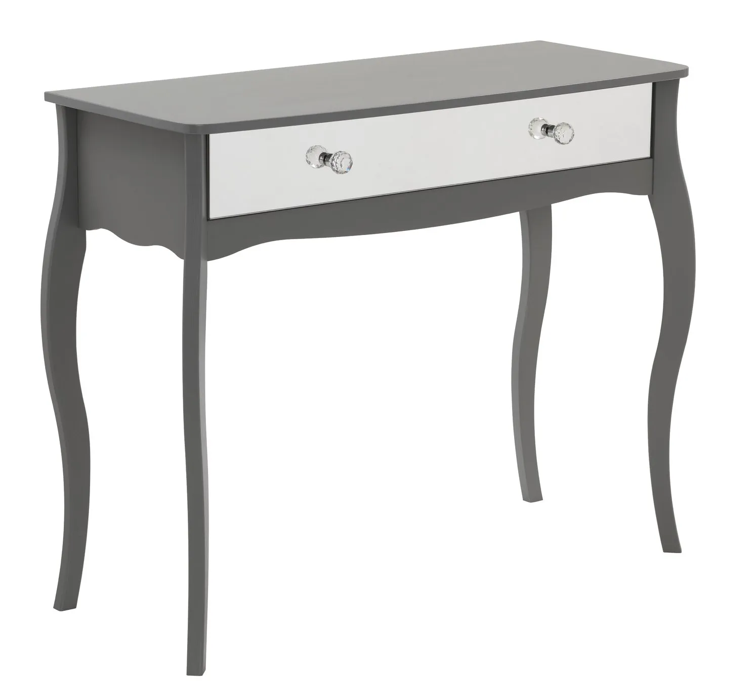 Argos Home Amelie 1 Drawer Mirrored Dressing Table - Grey