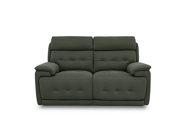 Brescia Fabric 2 Seater Sofa - R352 Forest Green