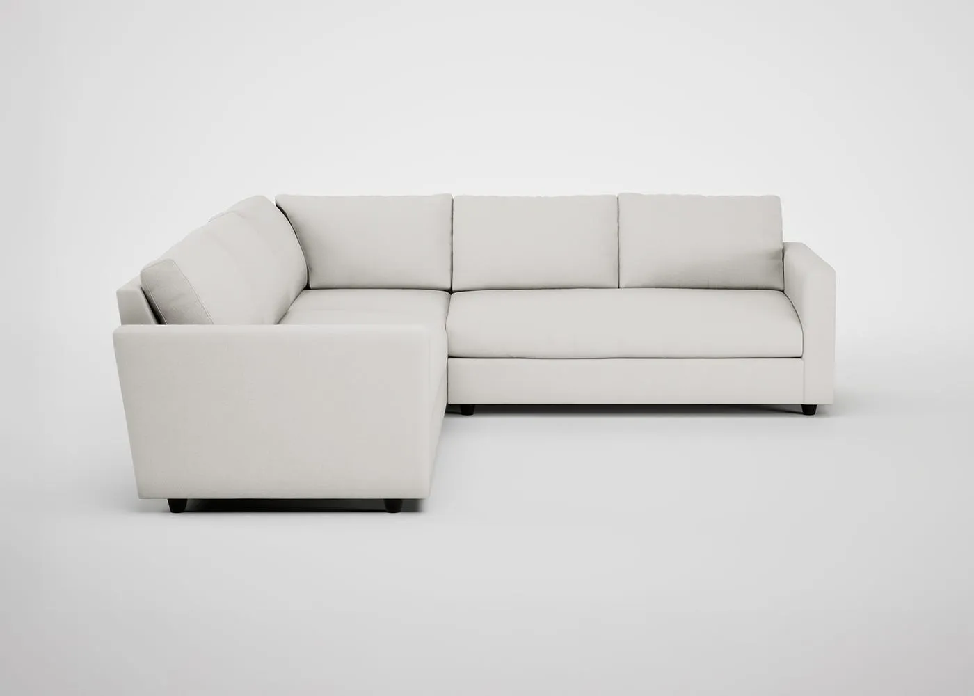 Heal's Nimbus II Large Corner Sofa Capelo Linen Mix Sea Salt 1