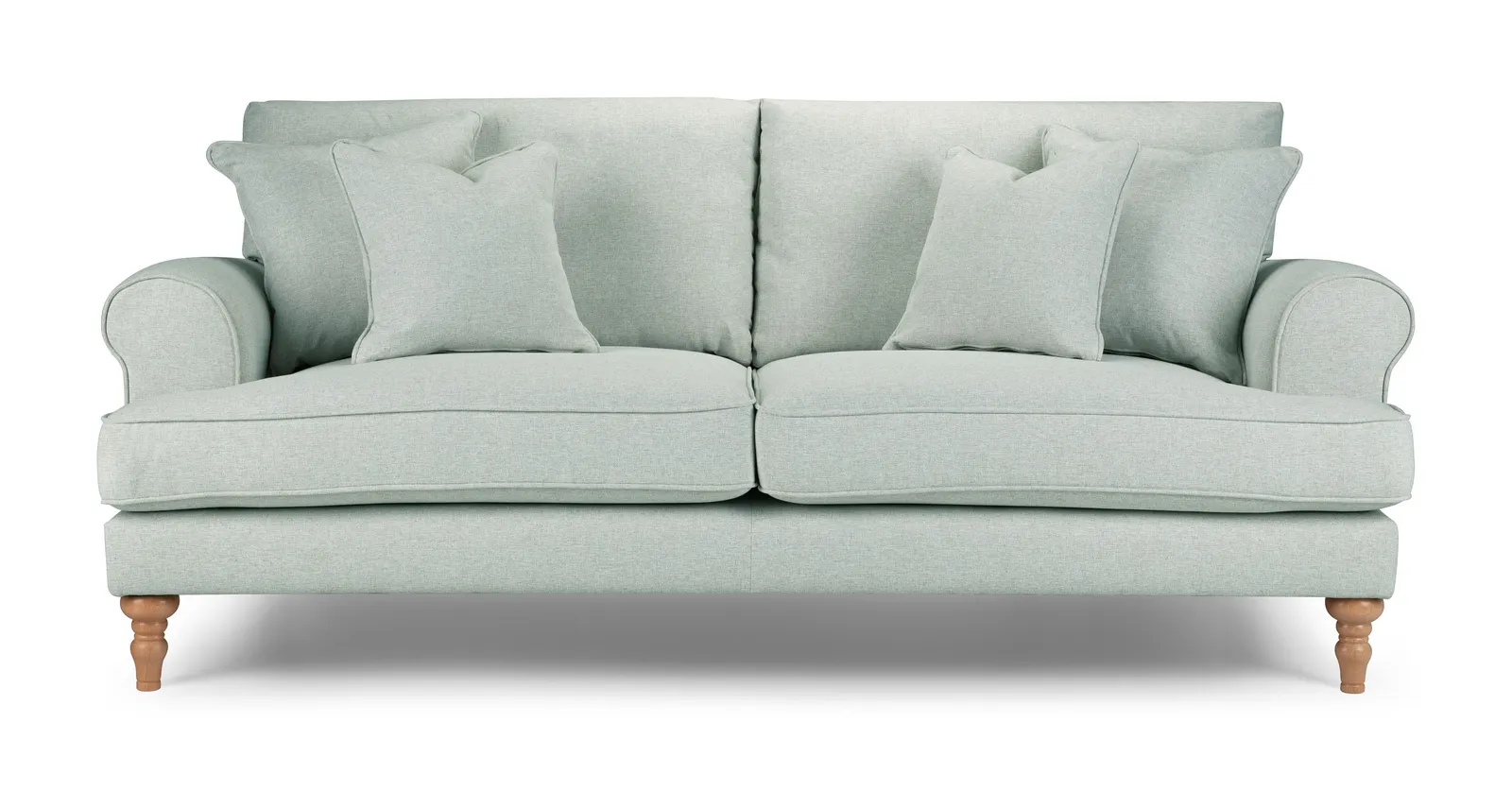 The Great Sofa Company Margot Medium Sofa Faro Aqua in Blue 3
