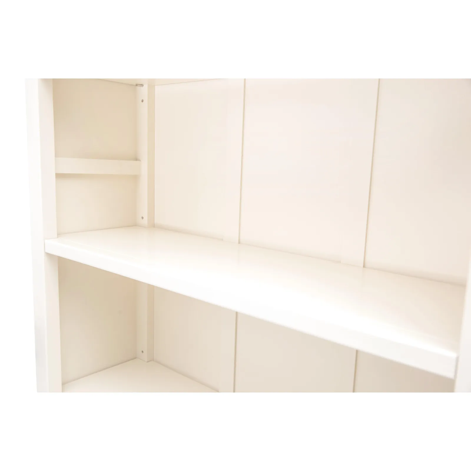 Cabinet Bits Bookcase with plinth 90x90x30cm in Off-White 5