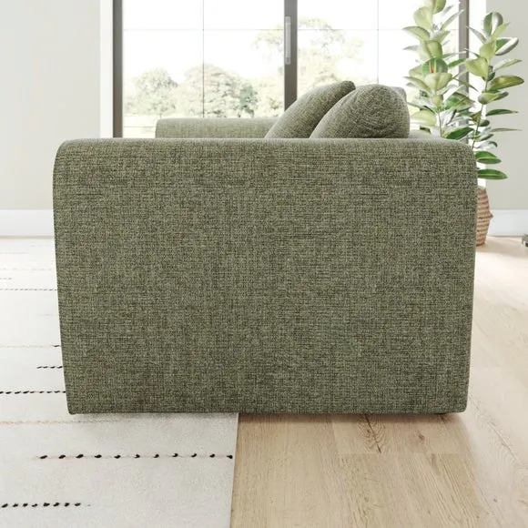 Blake Soft Texture Chenille 2 Seater Sofa 2