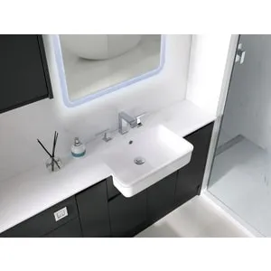 Duarti By Calypso Beaufort 500mm Floor Reaching Full Depth Toilet Unit - Ember Grey 2